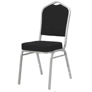 Банкетний стілець Luxus Black 20x20x1.0 | Banketnimebli.com.ua | luxus-czarny-1
