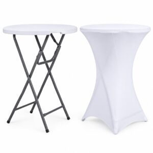 Zestaw – stolik koktajlowy cateringowy fi80x110cm + pokrowiec biały | Banketnimebli.com.ua b2c9bc2d86d96151bcc7d3c29fc02e23| stolik-koktajlowy-zestaw-pokrowiec-bialyjpg