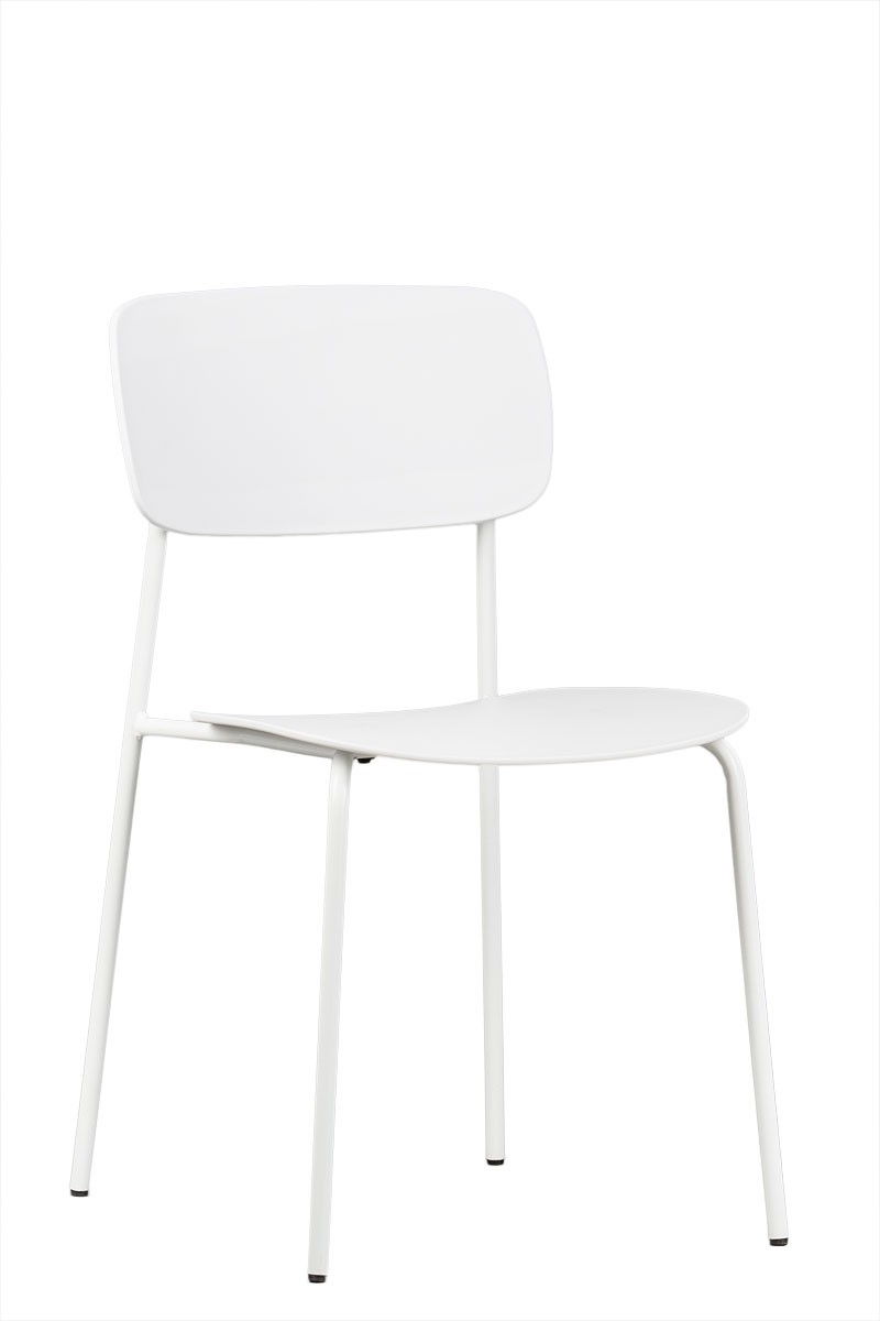 Елегантний сучасний кухонний стілець – Білий | Banketnimebli.com.ua | elegante-biale_9133jpg