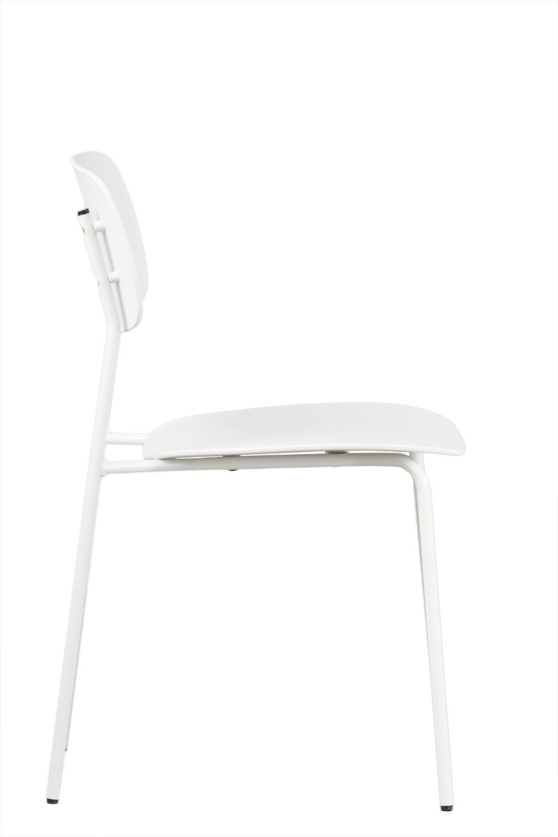 Елегантний сучасний кухонний стілець – Білий | Banketnimebli.com.ua | elegante-biale_9135jpg