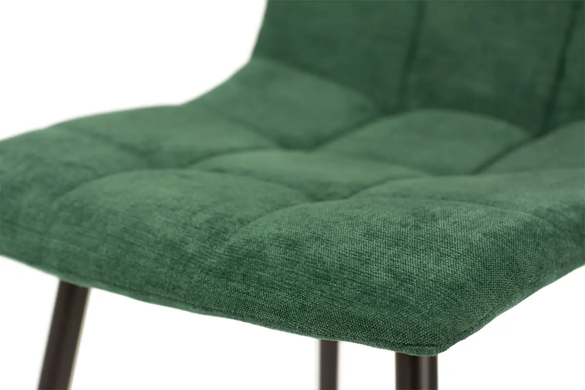 М’який скандинавський стілець Teddy – Зелений | Banketnimebli.com.ua | kawiarenka-zielone_3012webp