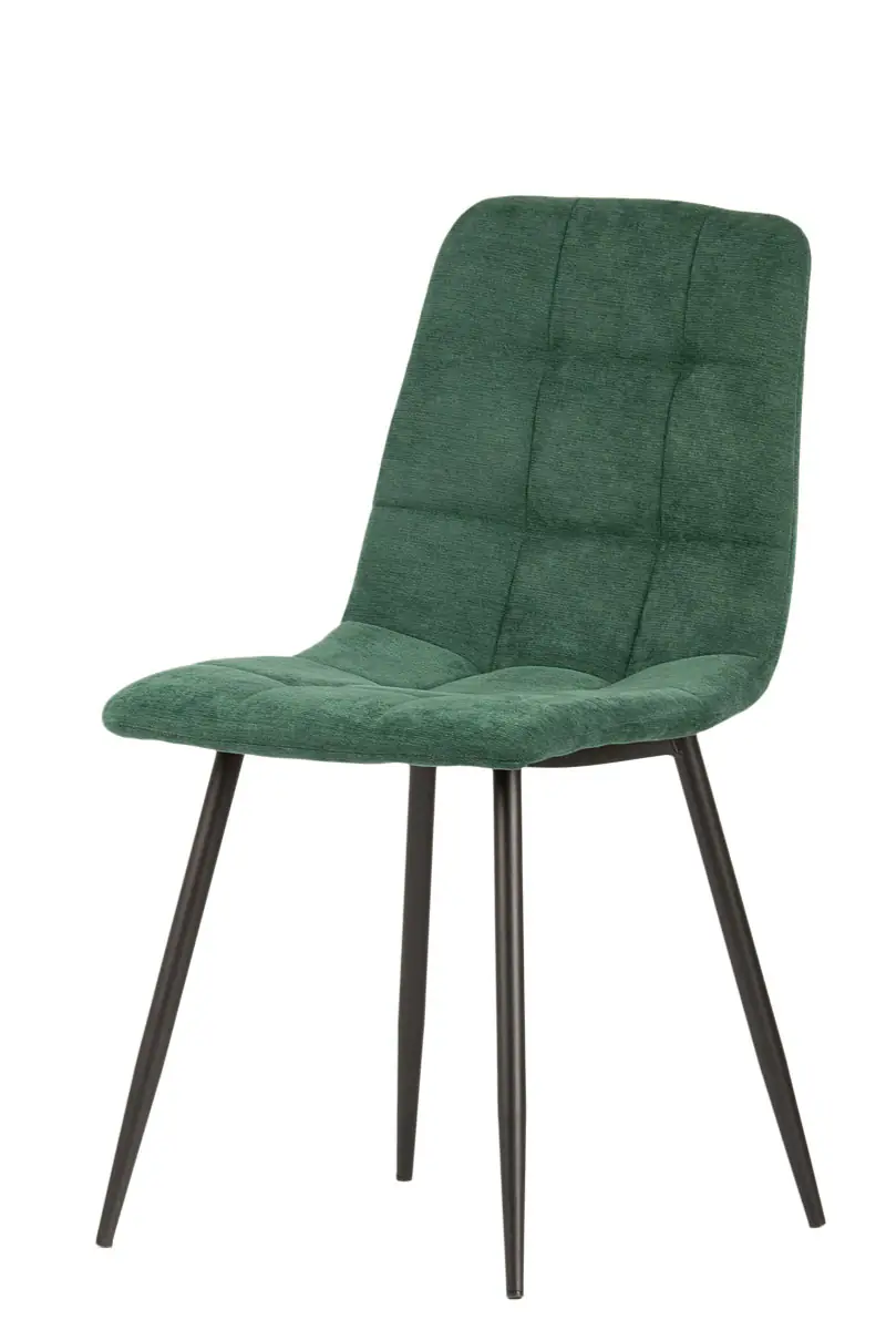 М’який скандинавський стілець Teddy – Зелений | Banketnimebli.com.ua | kawiarenka-zielone_9006webp