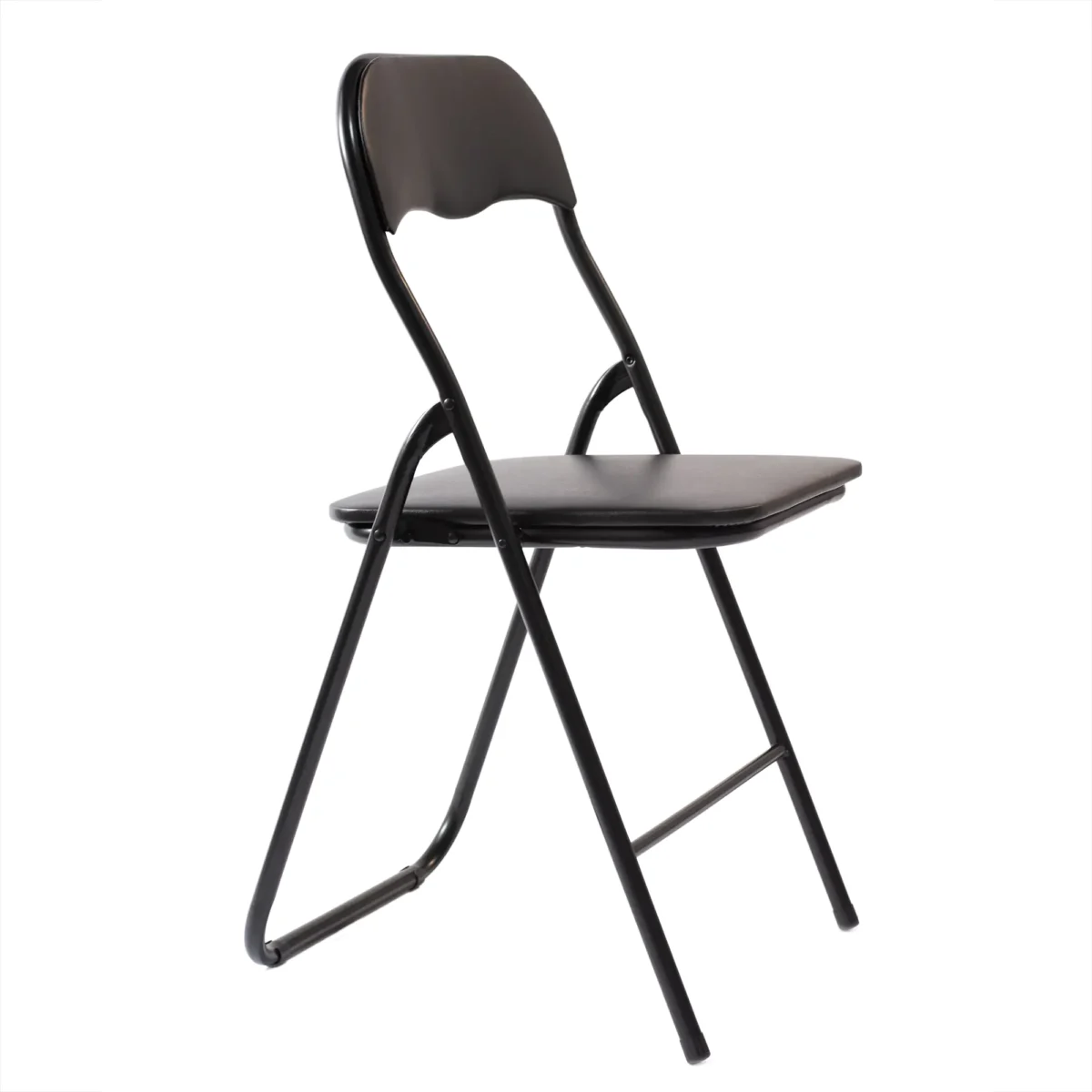 Чорний складаний садовий набір для кейтерингу – стіл 180 + 6 стільців | Banketnimebli.com.ua | D71_1156-2kwebp