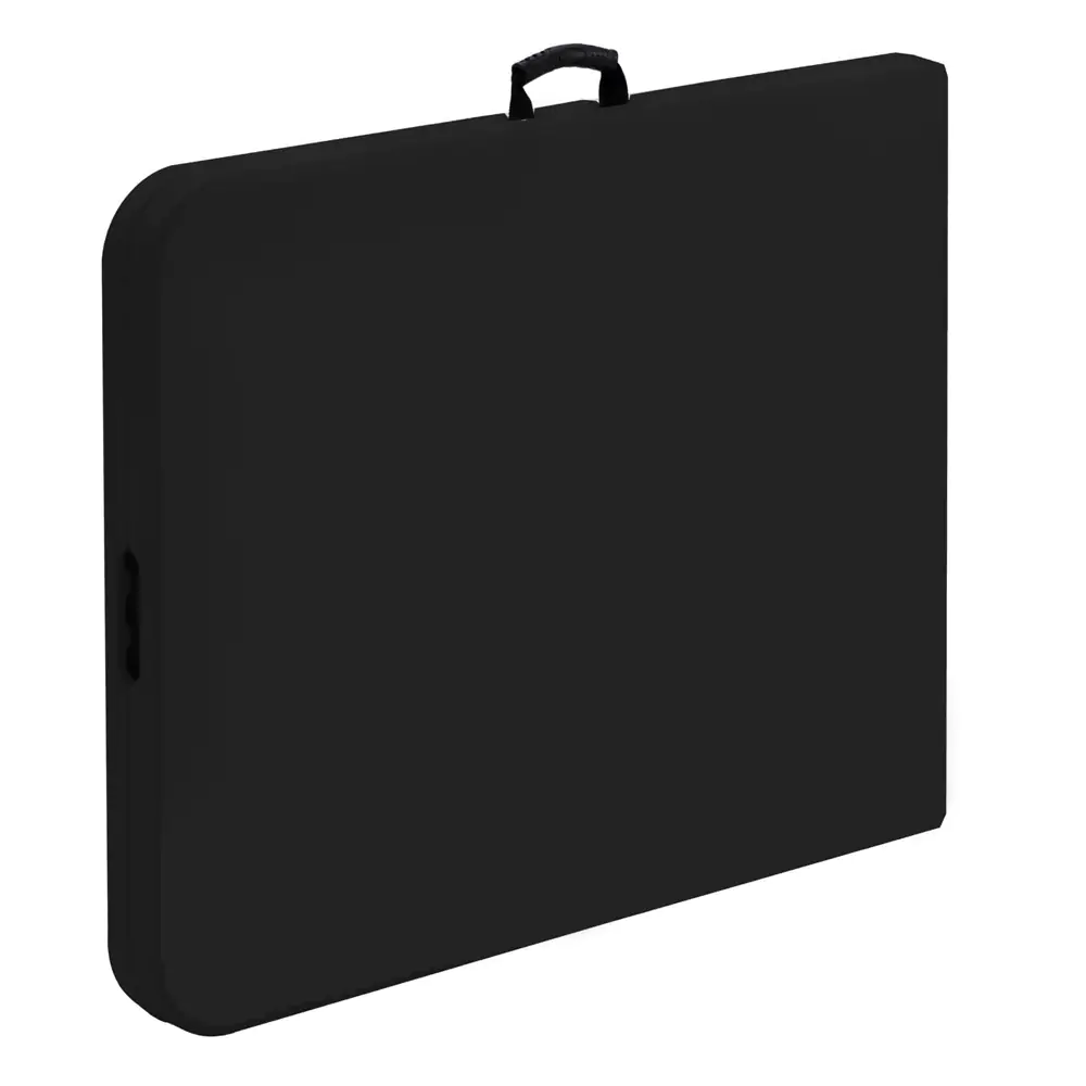 Чорний складаний садовий набір для кейтерингу – стіл 180 + 6 стільців | Banketnimebli.com.ua | MKO8026-1kwebp