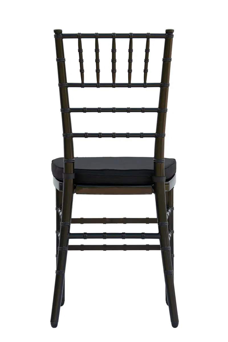 Тканинна подушка 40×40см для стільця Chiavari – чорна | Banketnimebli.com.ua | chiavari-czarne_8186-1webp